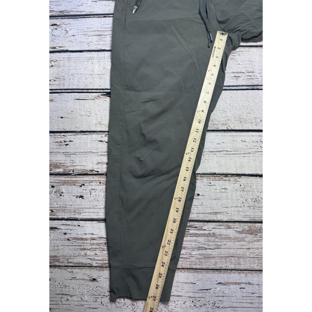 Athleta Trekkie North Jogger Pants Nylon Women's 16 Green Stretch Casual Tapered - Picture 3 of 6